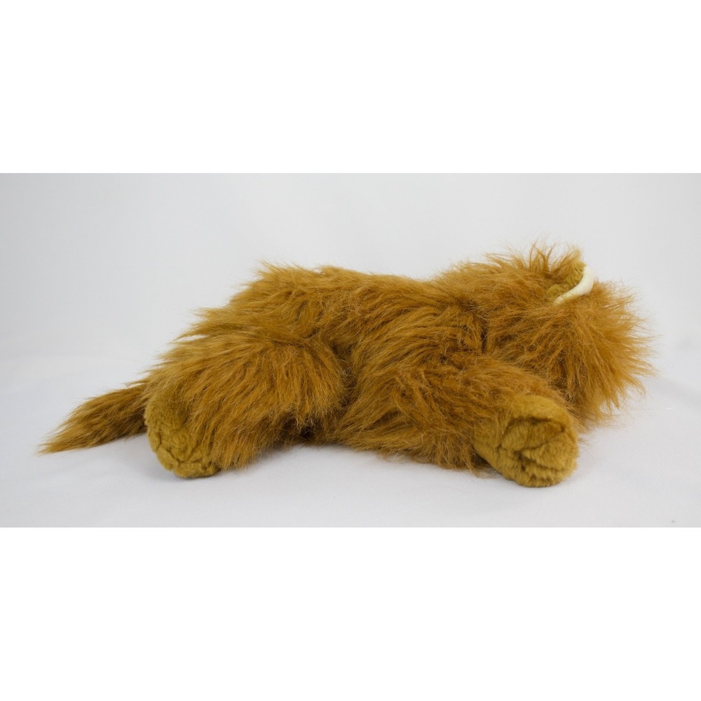 Vintage Animal Alley Maine Coon Cat Blue Eyes Long Hair Fluffy Stuffed Plush 19" - Picture 6 of 9